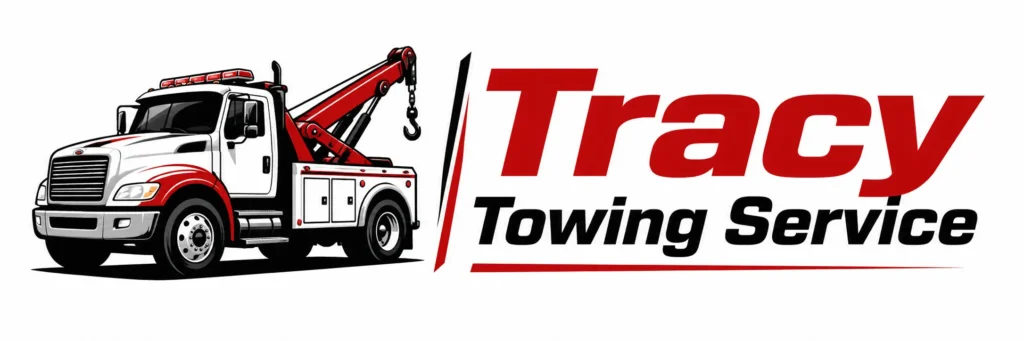 Tracy towing service logo