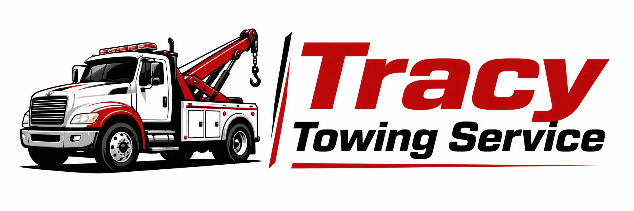Tracy towing service logo